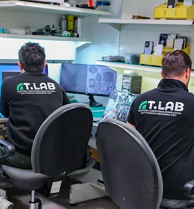 Tlab Riparazioni in laboratorio